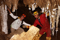 Caving (spelunking / snapling) in Israel - Colonel Cave