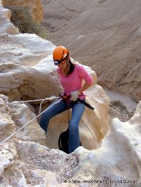Canyoning (snapling) tours in Israel - Canyon Ein Bokek