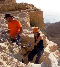 Canyoning (snapling) tours in Israel - Canyon Ein Bokek