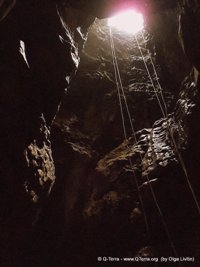 Caving (spelunking / snapling) in Israel - Huta 6 Cave