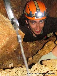 Caving (spelunking / snapling) in Israel - Huta 6 Cave