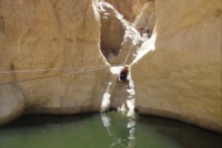 Canyoning (snapling) tours in Israel - Canyon Rahaf