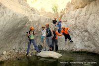 Canyoning (snapling) tours in Israel - Canyon Rahaf