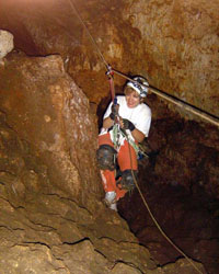 Caving Spelunking Snapling Snepling Rappelling in Israel