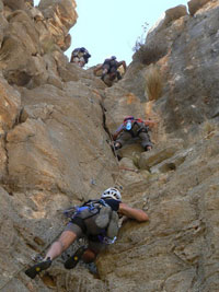 climbing israel