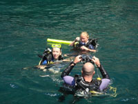 diving israel